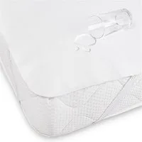 good morning Spannbettlaken Spannbettlaken Fs 90x200 molton protector white White, Baumwolle, Gummizug: Rundum, (1 Stück), Bettlaken mit Gummizug in 90x200 140x200 180x200 und weitere Größen