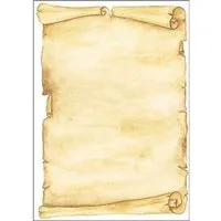 Sigel Briefpapier Motivpapier Pergament Motiv DIN A4 90 g/qm 50 Blatt