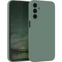 EAZY CASE Handyhülle für Samsung Galaxy A15 5G Hülle Silikon 6,5 Zoll, Schutzhülle mit Kameraschutz stoßfest telefonhülle Matt Dunkelgrün
