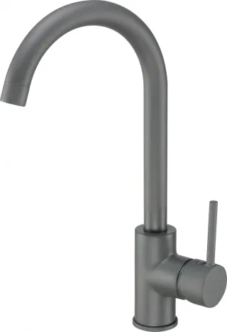Neuesbad Serie 280 Spültischarmatur mit U-Auslauf, Anthrazit Metallic Granit NB1DEBENT62M1