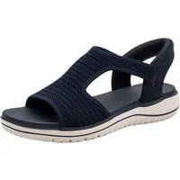 Jana Coshy STEP IN Frauen kein Absatz 8-28775-46 Plateausandaletten