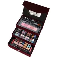 ZMILE COSMETICS Schmink-Koffer Beauty Case Velvety, 74-tlg., Vielseitig für Kosmetik & Schmuck, mit Spiegel.