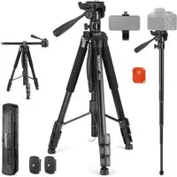 Neewer TP05 74" Video Stativ Einbeinstativ, Traglast, für DSLR/iPhone Dreibeinstativ (Fotostativ)