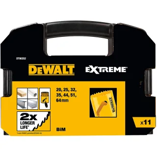DEWALT EXTREME Bi-Metall Lochsägen-Set Elektriker 11-tlg. II - DT90352-QZ
