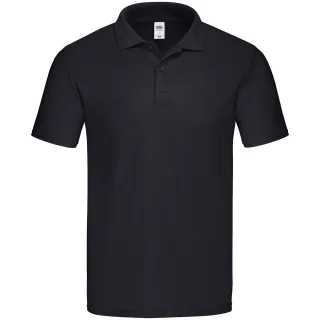 Fruit of the Loom - "Original" Poloshirt für Herren (Schwarz)