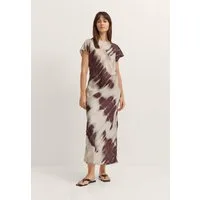 bugatti Sommerkleid Modern Fit aus bedruckter Viskose