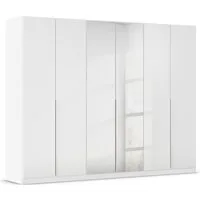 OTTO home Drehtürenschrank Kleiderschrank Schrank Garderobe AGORDO mit Dekor- oder Hochglanzfront (in zwei Griff-Farben, Breiten 91-405 cm) durchdachte Innenausstattung, in 8 Breiten und 2 Höhen MADE IN GERMANY