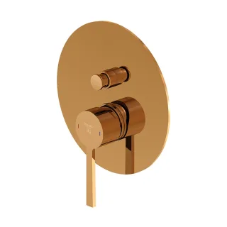 Steinberg Serie 260 Unterputz Brausearmatur mit Umsteller, rose gold, 26021033RG 26021033RG