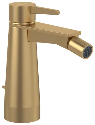 Villeroy & Boch Einhebel-Bidetarmatur Conum 49x154x147mm Brushed Gold TVB12700100076