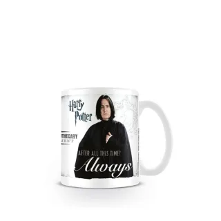 Harry Potter - Kaffeebecher "Always" (Weiß/Grau/Schwarz)