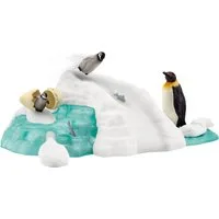 Schleich® Spielfigur WILD LIFE, Pinguin-Familienspaß (42661)
