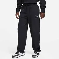 Nike Sportswear Sporthose Nike Sportswear Club Men's Knit Open-Hem Pants mit elastischem Bund und Kordelzug, aus Baumwoll-Jersey, lange Form