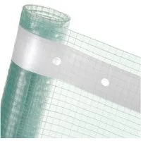 HaGa Gitterfolie in 1,5m Breite (Meterware), Gewächshausfolie, UV-stabilisiert, Sonnenschutzfolie