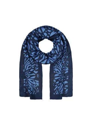 Barts - Schal mit Sommerprint Blau - Gr. - OS
