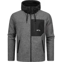 Ragwear Fleecejacke Brodney Stylische Herren Übergangsjacke mit Brusttasche