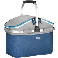 Nils Kühltasche Cooler Bag Korb mit Isolierung Einkaufskorb Picknickkorb 35L