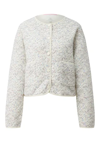 qs - Sweatshirt creme/mehrfarbig - Gr. - L