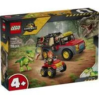 77978 Jurassic World Transporter für den Jungen T.Rex, Konstruktionsspielzeug