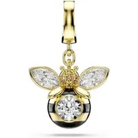 Swarovski Kettenanhänger Swarovski Damen-Charm Metall 3 Swarovski-Kristall