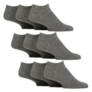 9er-Pack Herren Diabetiker Trainingssocken, Socken für geschwollene Füße mit weitem Knöchel