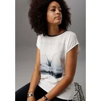 Aniston SELECTED Blusenshirt im Materialmix