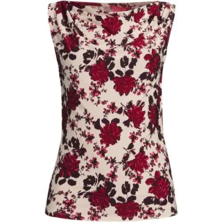 Silk Knit Ärmelloses Top für Damen in Petite-Größe, Damen, size: petite, Pink, Polyester-Mischung, by Lands' End