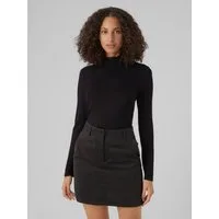Vero Moda Langarmshirt VMALBERTE LS ROLLNECK TOP JRS NOOS Viskosemischung