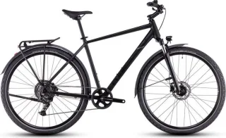Cube Nature One Allroad Trekkingrad Diamant 28" black'n'black 46 cm