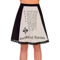 MarJo Trachtenrock Trachtenrock - MORENA-ELLEN - schwarz/beige