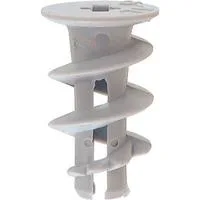 Gipskartondübel GK S hellgrau, 50 Stück, mit Schraube