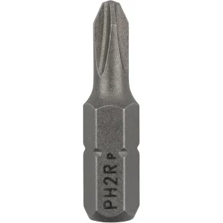 Bosch Schrauberbit Extra-Hart Reduziert PH2R, 25 mm, 25er-Pack - 2607002519