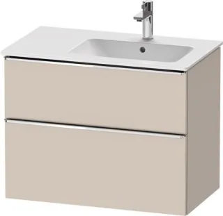 Duravit D-Neo Waschtischunterbau wandhängend Taupe Matt 810x462x625 mm - DE4367010910000 DE4367010910000