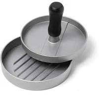 GRILL-EXPERTE Burgerpresse Burgerpresse Fleischpresse Pattypresse für Burger Burgerpatties, Aluminium