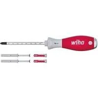 Dübellochschläger-Set SoftFinish, Schraubendreher rot/grau, 6mm, inkl. 4 Dübel