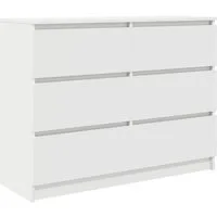 vidaXL Sideboard Sideboard Weiß 100x35x76 cm Holzwerkstoff (1 St)