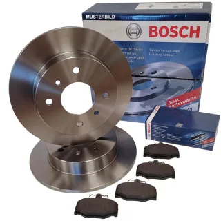 Bosch Bremsscheiben + Bremsbel?ge hinten Ssangyong Actyon Kyron Rexton