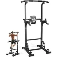 Sportsroyals Kraftstation Power Tower, Dip-Station, Klimmzugstange für das Krafttrainingsgerät, (1-tlg), im Heim-Fitnessstudio, mt einer Gewichtskapazität von 204KG