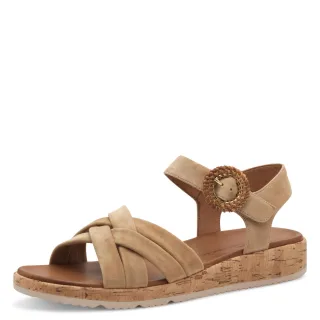 Tamaris - Da.-Sandalette tan - Gr. - 41