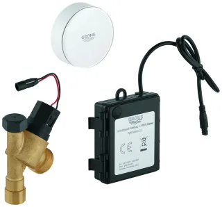 GROHE Absperrventil Switch 40402 für Geschirrspüler batteriebetrieben chrom, 40402000 40402000