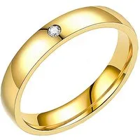 Taffstyle Fingerring Filigraner Damen Ring Solitärring Verlobungs Edelstahl mit Kristall (Bandring Freundin zum Geburtstag Muttertag Valentinstag Weihnachten), Verlobungsring Fingerring Liebesring Damenring Geschenke für Frauen