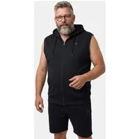 Men Plus Fleecejacke Sweatweste Kapuze Kängurutasche bis 8 XL