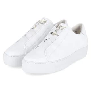 Paul Green Slip-On-Sneaker - Gr. 36 - Weiß - Glattleder