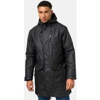Stone Harbour Regenmantel Verdaan Wasserdichter Regenparka mit Fleece-Innenfutter