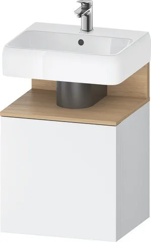Duravit Qatego Waschtischunterbau wandhängend Weiß Matt 490x420x645 mm - QA4077L30180000 QA4077L30180000