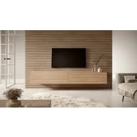 Selsey TV-Schrank BISIRA Hängeboard mit 2 Klappen, grifflos, 200 cm