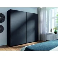 OTTO home Kleiderschrank Fresnooo Wäscheschrank mit 5 Einlegeböden und Kleiderstange Garderobe mit 2 Schwebetüren, B/H/T 200/207/62 cm