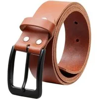 COLOGNEBELT Ledergürtel OM412-SL-Cognac MADE IN GERMANY, Cognac Kürzbar, 100 % Echtleder, Unisex