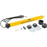 SCHELLENBERG Rollladenmotor Plus, Rohrmotor mit elektronischer Endlageneinstellung, geeignet für 60 mm Rollladenwelle, Maxi, 10 Nm, Zugkraft 20 kg