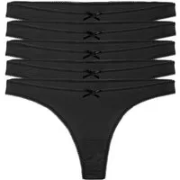 Yenita® String (5-St) in weicher Baumwoll-Stretchqualität