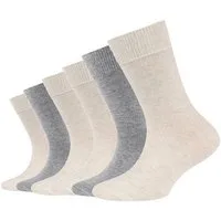 Camano Socken ca-soft (6 Paar) mit Komfortbund und gepolsterten Zehen-/Fersenbereich